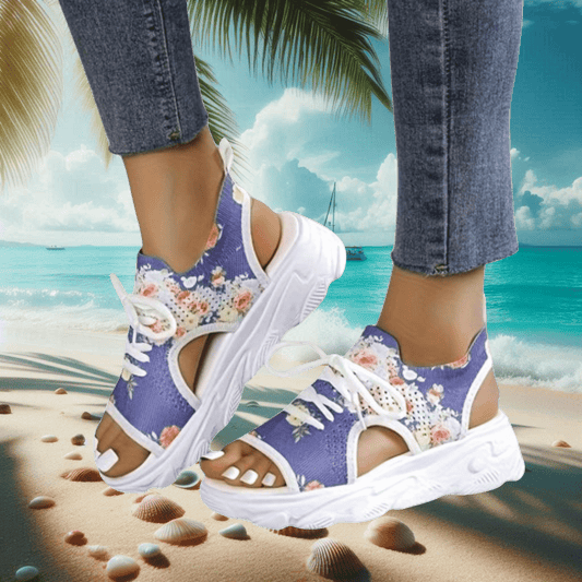 womens-floral-print-sandals