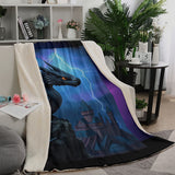 dragon-with-castle-sherpa-blanket