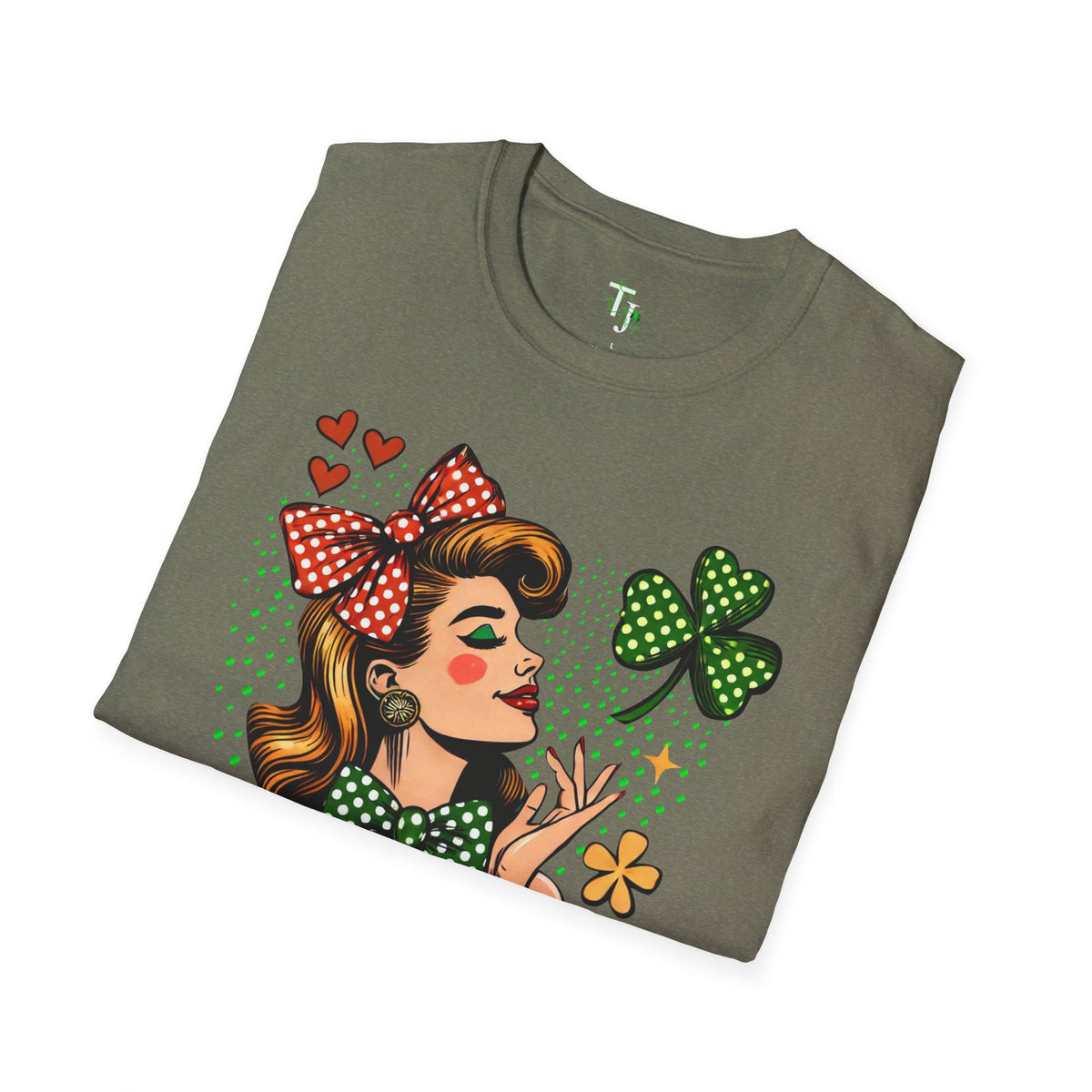 Retro St. Patrick's Day T-Shirt with Cheerful Design