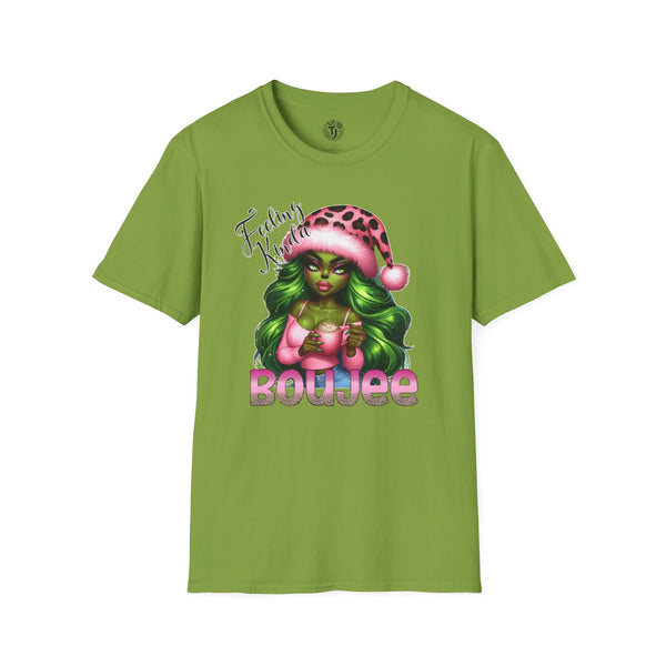 christmas-green-lady-graphic-t-shirt-grinch