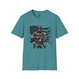 doberman-graphic-t-shirt-american-flag