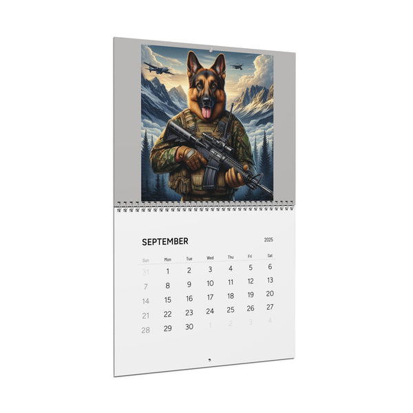 Funny German Shepherd Wall Calendars (2025)