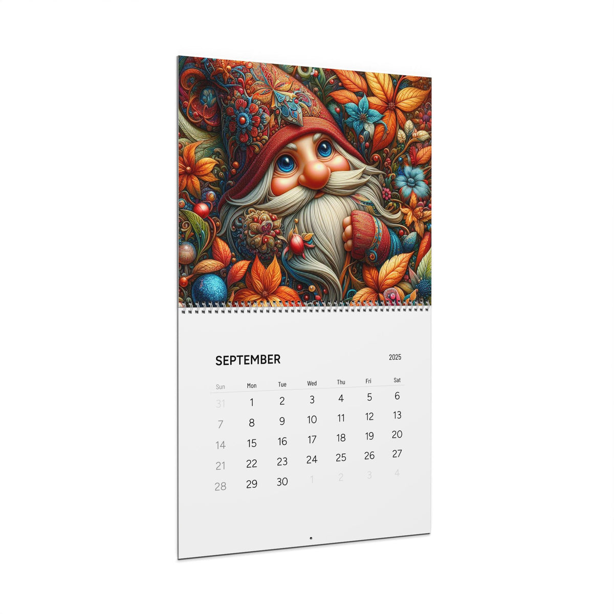 Gnomes In All Seasons Wall Calendars (2025)