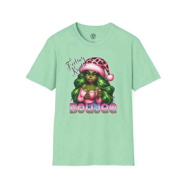 christmas-green-lady-graphic-t-shirt-grinch