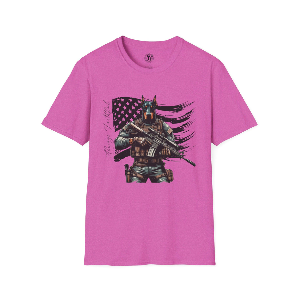 doberman-graphic-t-shirt-american-flag