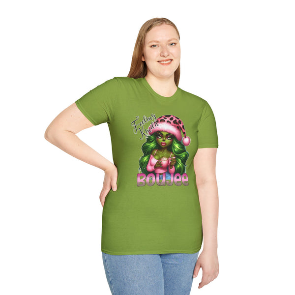 christmas-green-lady-graphic-t-shirt-grinch