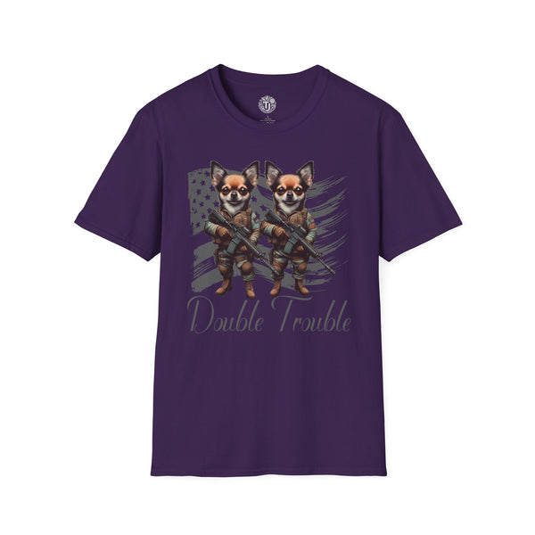 Chihuahua Graphic T-Shirt-Double Trouble