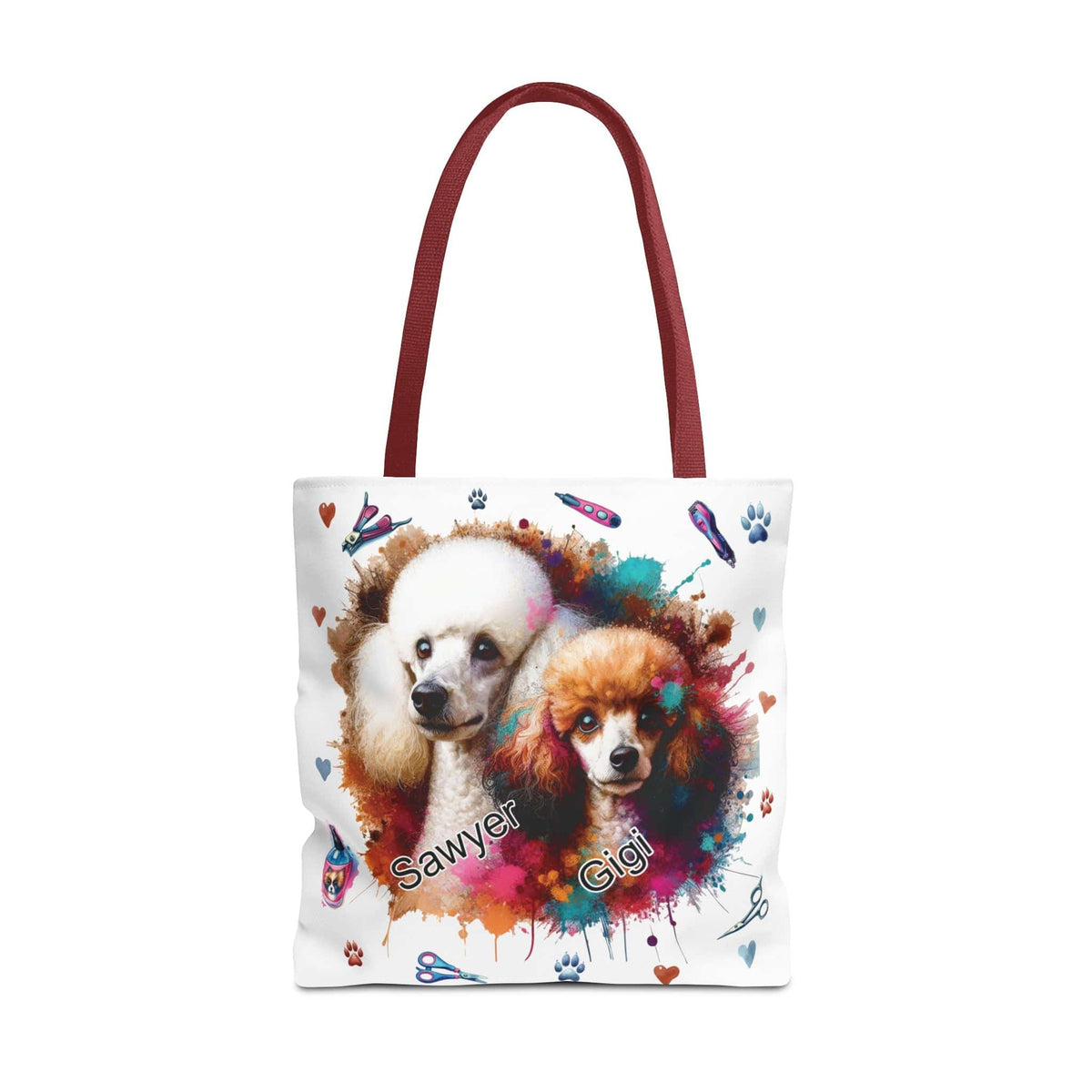 poodle-tote-bag-dog-groomer