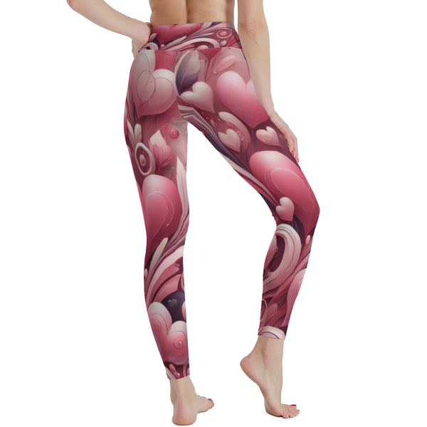 Valentine's Day Leggings-Yoga Pants