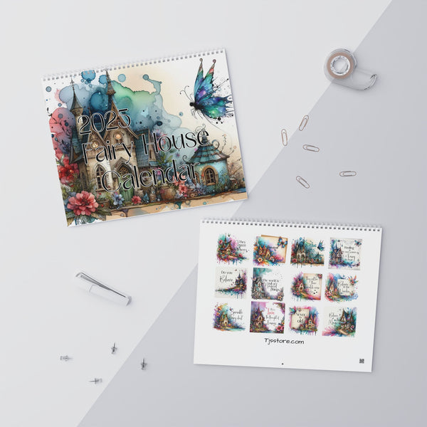 Fairy House Wall Calendar (2025)