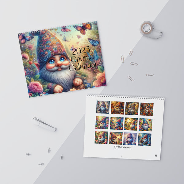 Gnomes In All Seasons Wall Calendars (2025)