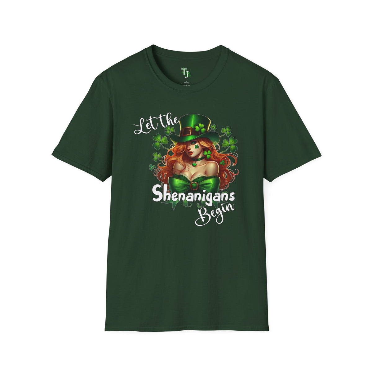 St. Patrick's Day Shenanigans T-Shirt | Unisex Softstyle Tee