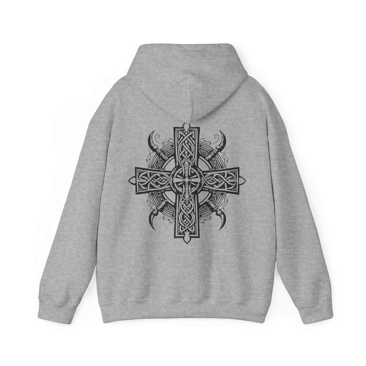 celtic-cross-pullover-hooded-sweatshirt