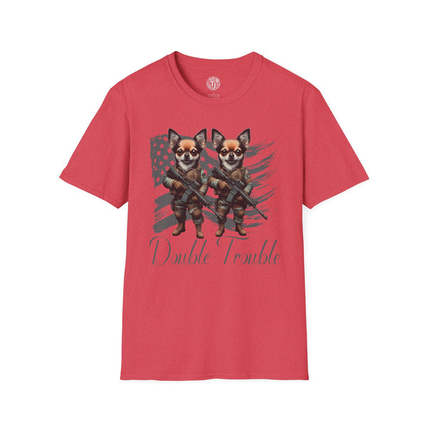 Chihuahua Graphic T-Shirt-Double Trouble