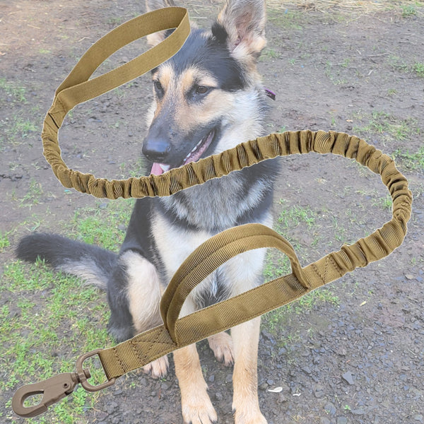 Tactical Dog Leash Adjustable Quick Release