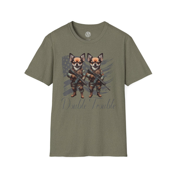 Chihuahua Graphic T-Shirt-Double Trouble