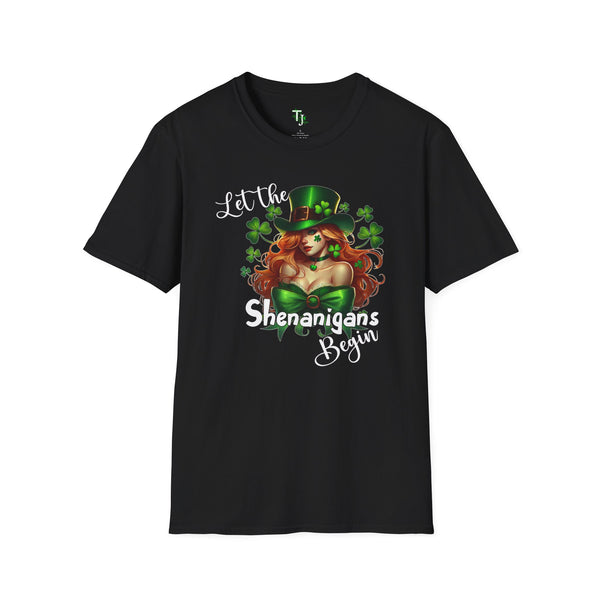 St. Patrick's Day Shenanigans T-Shirt | Unisex Softstyle Tee