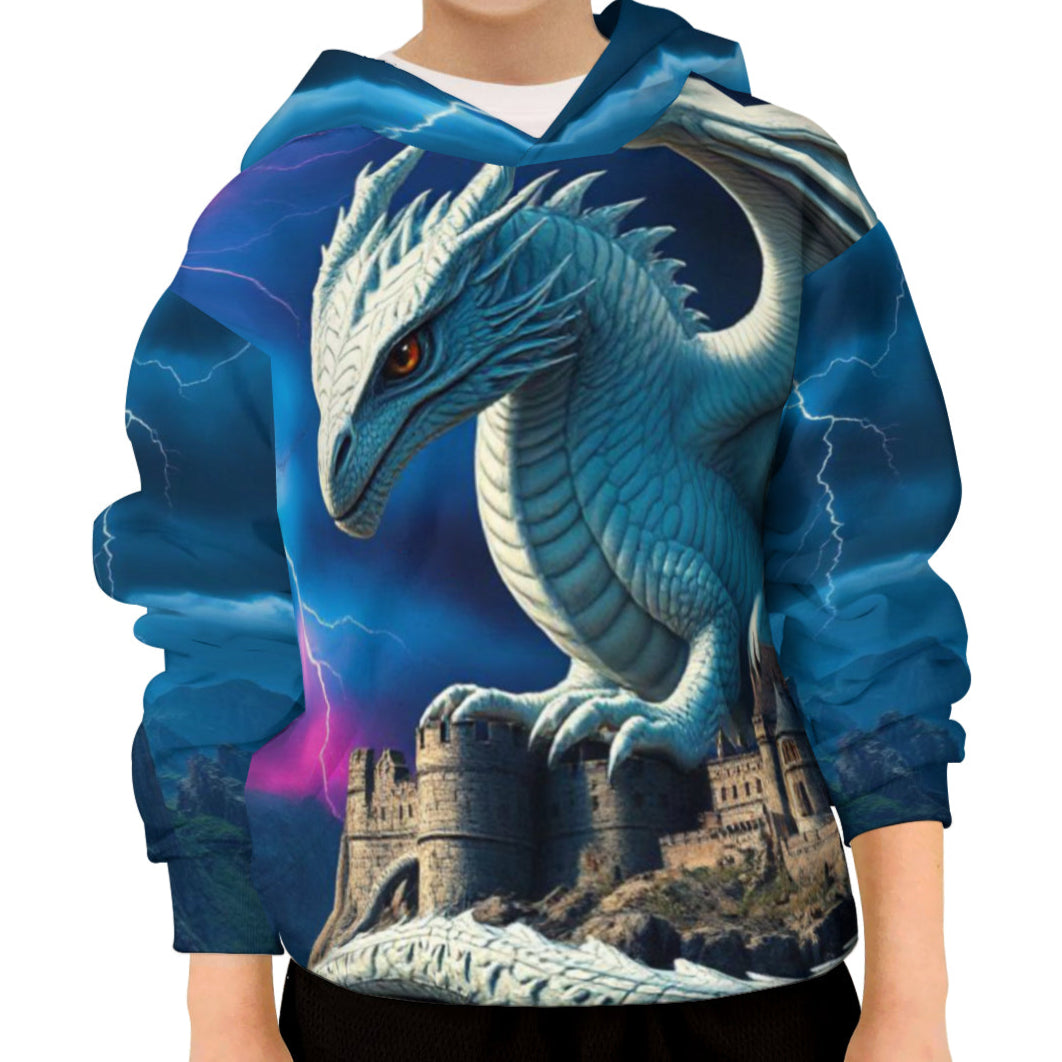 white-dragon-kids-pullover-hoodie