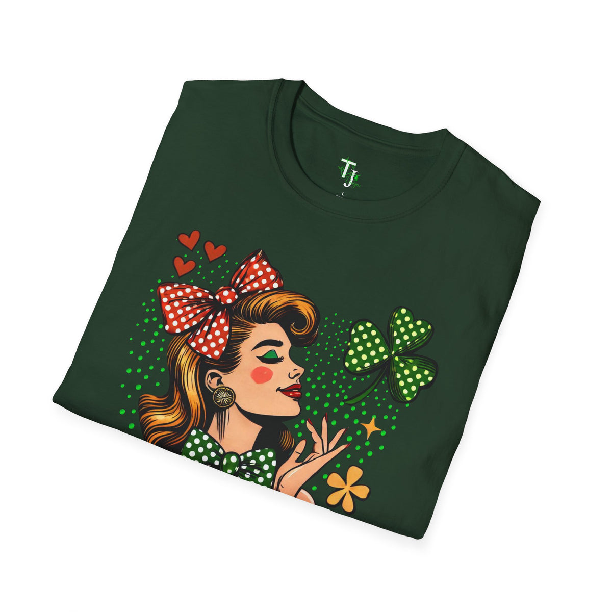 Retro St. Patrick's Day T-Shirt with Cheerful Design