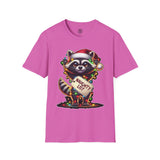 christmas-raccoon-graphic-t-shirt