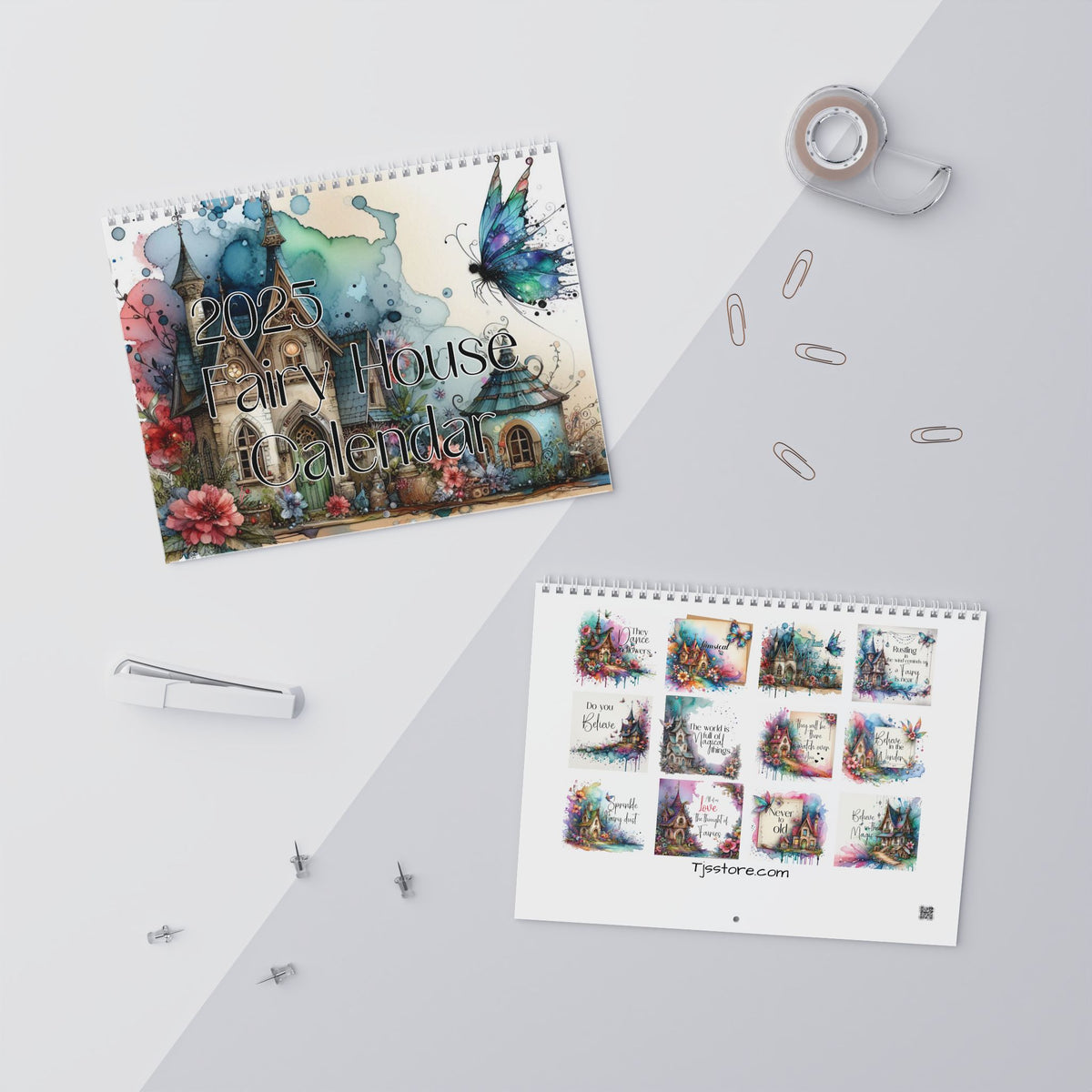 Fairy House Wall Calendar (2025)