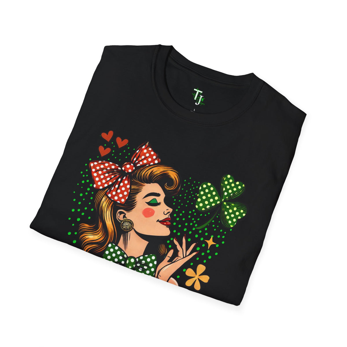 Retro St. Patrick's Day T-Shirt with Cheerful Design