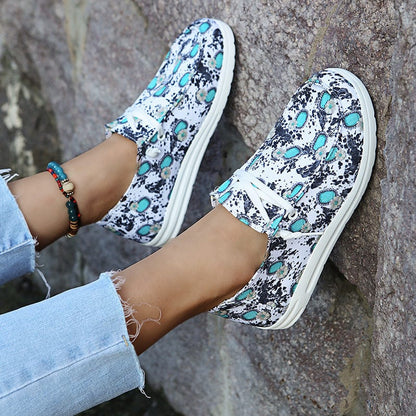 loafers-women-sunflower-print-flats-casual-canvas-shoes-non-lace-lazy-shoes