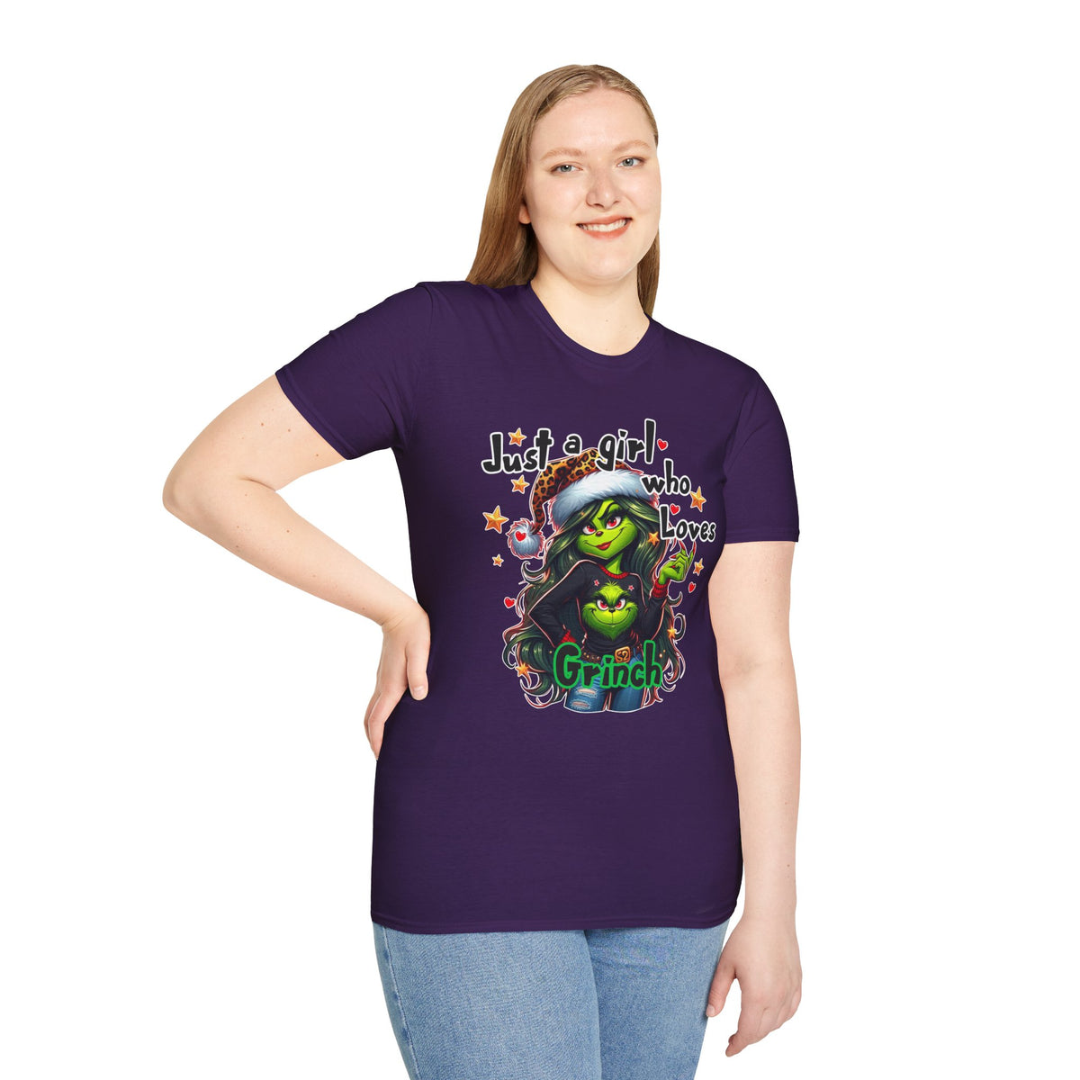 christmas-graphic-t-shirt-just-a-girl-grinch