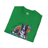 dog-mom-t-shirt-women's-clothing-printing-graphic-t-border-collie