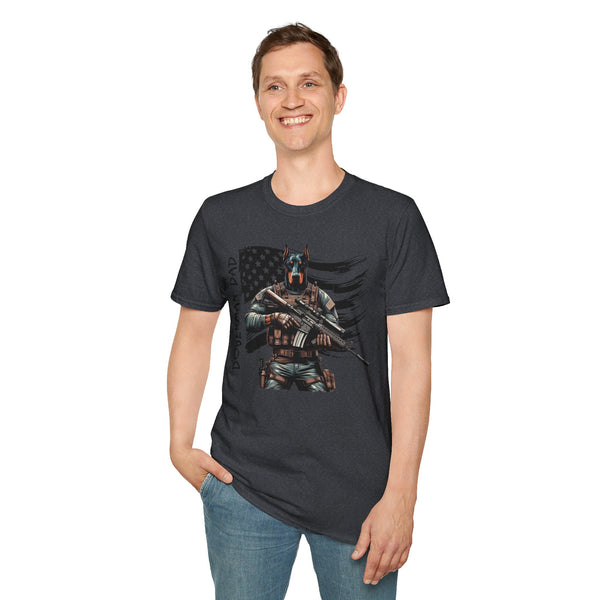 Doberman DAD-Graphic-T-Distressed Graphics