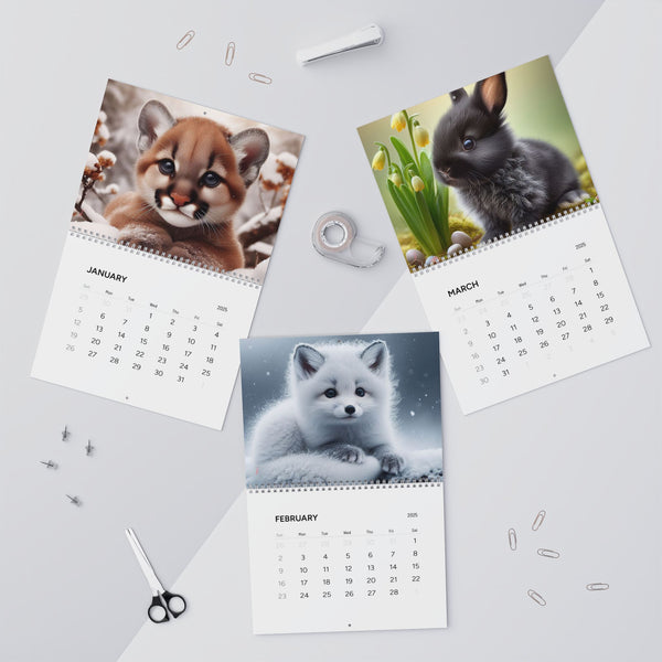 Baby Animals Wall Calendars (2025)