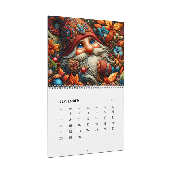 Gnomes In All Seasons Wall Calendars (2025)