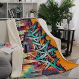 graffiti-aurora-borealis-sherpa-blanket-bedding