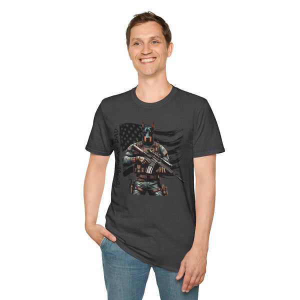 Doberman DAD-Graphic-T-Distressed Graphics