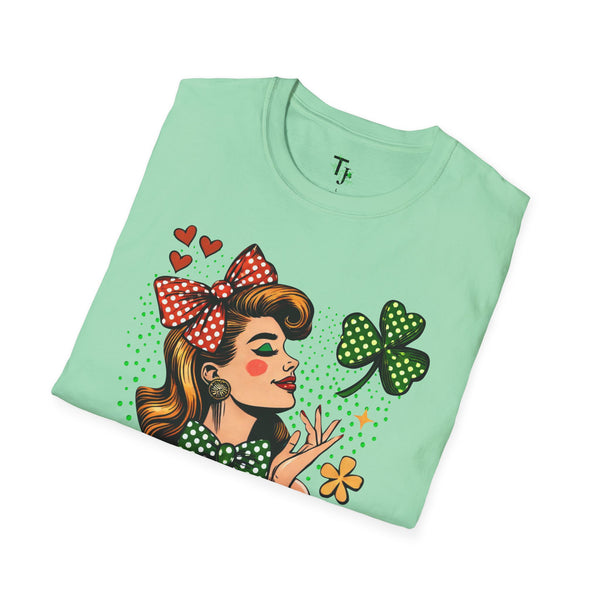 Retro St. Patrick's Day T-Shirt with Cheerful Design