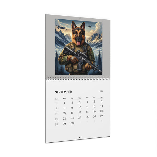 Funny German Shepherd Wall Calendars (2025)