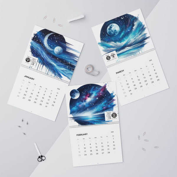 Zodiac Wall Calendars (2025)