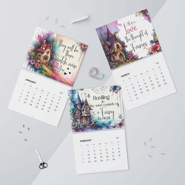 Fairy House Wall Calendar (2025)