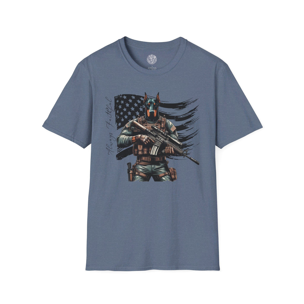 doberman-graphic-t-shirt-american-flag