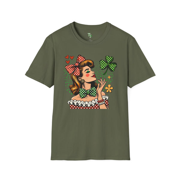 Retro St. Patrick's Day T-Shirt with Cheerful Design