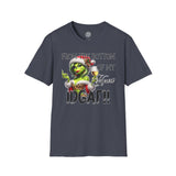 green-christmas-lady-idgaf-graphic-t-shirt-grinch