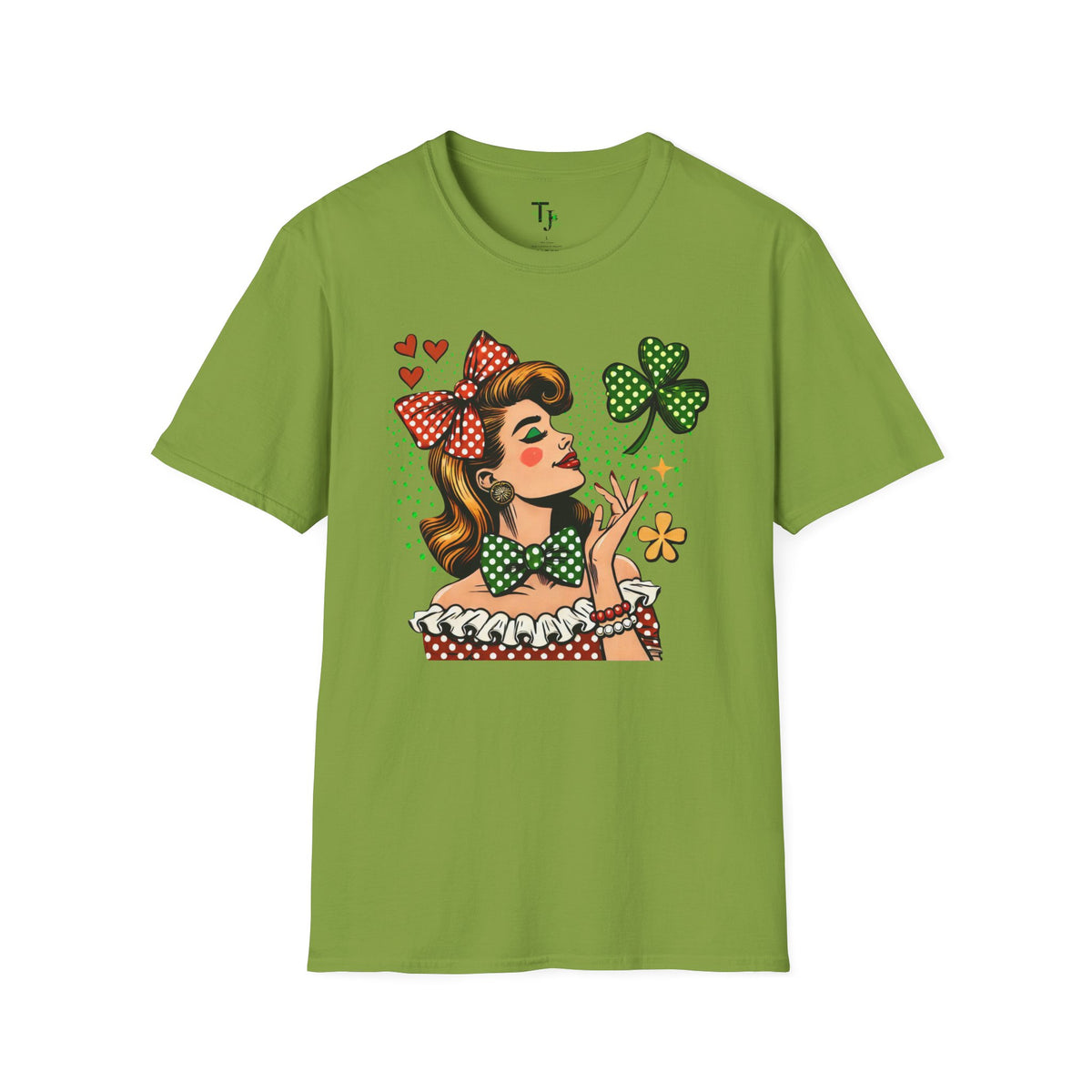 Retro St. Patrick's Day T-Shirt with Cheerful Design