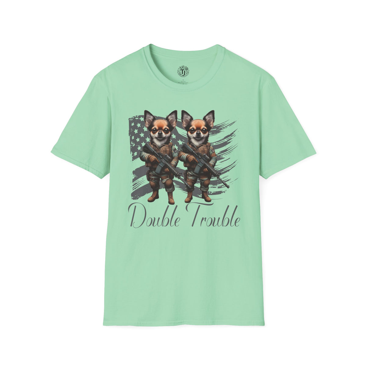 Chihuahua Graphic T-Shirt-Double Trouble