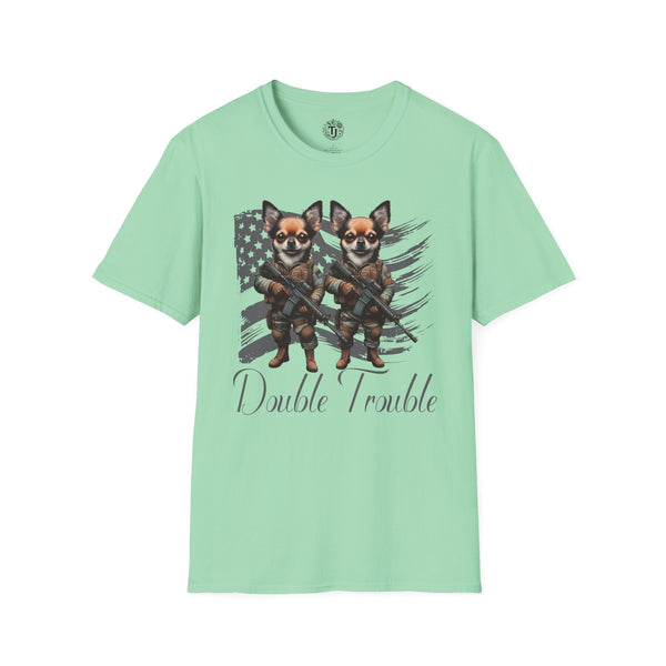 Chihuahua Graphic T-Shirt-Double Trouble