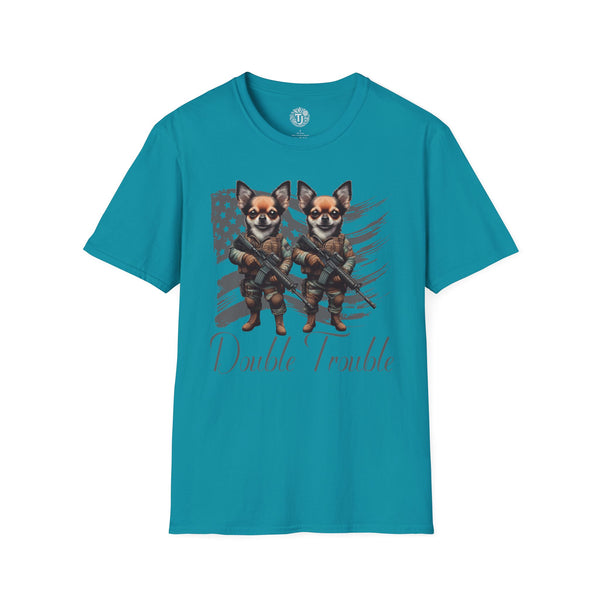 Chihuahua Graphic T-Shirt-Double Trouble