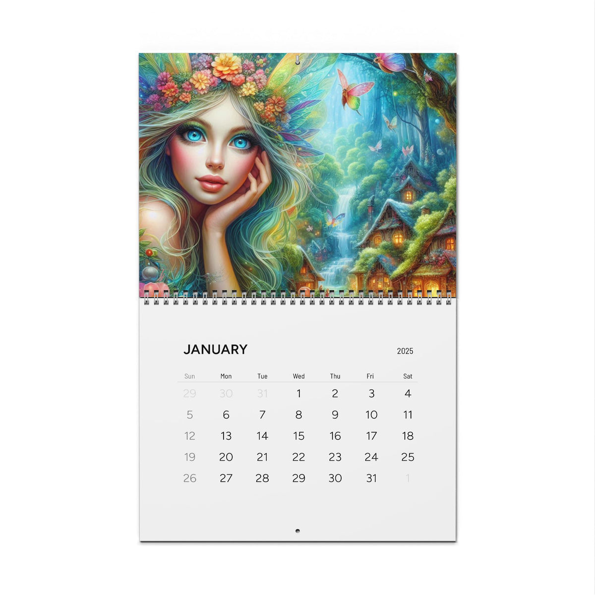 Fairy Wall Calendars (2025)