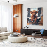 highland-cow-home-decor-canvas-picture