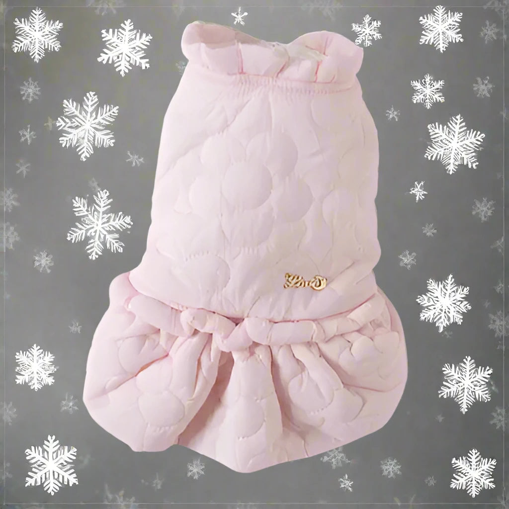 Winter Dog Clothes Dress ,Fleece Jacket