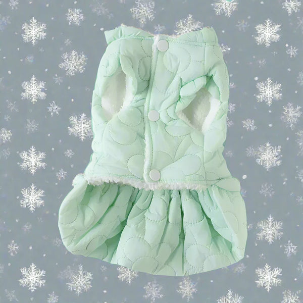 Winter Dog Clothes Dress ,Fleece Jacket