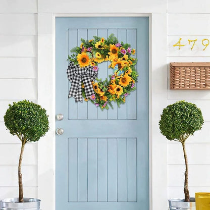 18-inch-sunflower-wreath-spring-summer-wreath-with-led-lights-for-front-door-farmhouse-handmade-silk-flower-wreath